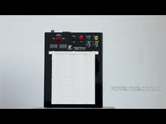 Colored Coordinates Solder Powered Breadboard with 5 Distribution Strips