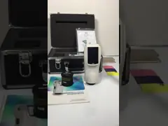 Профессиональное Хандхэльд программное обеспечение спектрофотометра СКК8 цвета для полиграфической промышленности video
