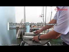Испытательное оборудование удара выдающей точности механическое, сила таблицы 0,75КВ испытания на вибропрочность video