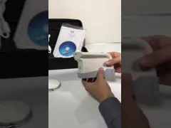 Степень НХГ60 1000гу прибора для измерения блеска 60 цифров экрана касания для теста краски автомобиля лоснистого video