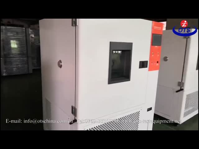 камера теста температуры 225Л Энвиронмрнтал с камерой теста температуры регулятора экрана -60℃ касания +180℃ высокой видео