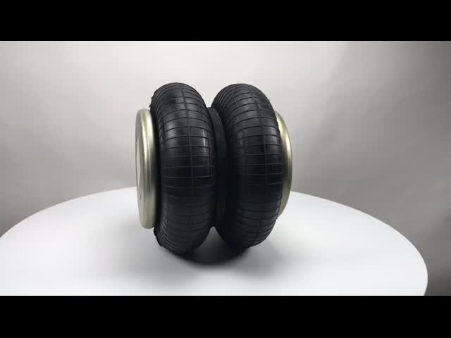 Steel And Rubber Firestone Industrial Air Spring Double Convoluted 20 W013586910 video