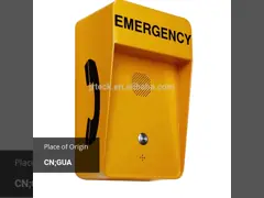 GSM / 3G беспроводная защищенная от погоды SOS телефонная коробка IP66 video