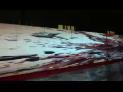 Цвет 50/60хз дисплея СИД СМД3535 рекламы гибкого экрана П8 на открытом воздухе полный video