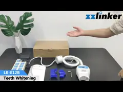 Голубые профессиональные зубы забеливая оборудование 33*74мм2 освещают 100 - 240В 50/60Хз video