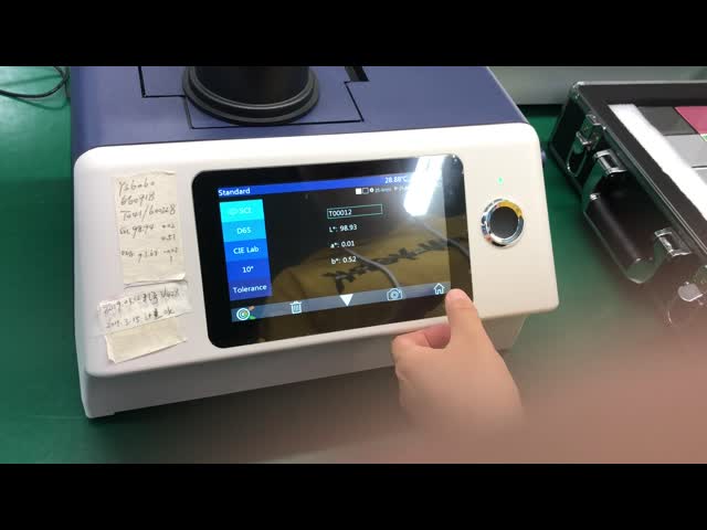 360-780nm Wavelength Andheld Spectrophotometer 3nh YS6003 Replace Xrite CM3600A