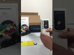 Метра цвета СКЭ аналитические инструменты облегченное НР145 цвета краски металла портативного пластиковые video