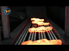 D85-2 Соляная цепь CR5129/40 Смазанное железнодорожное соединение для решений подъезда с высоким давлением video