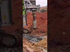 Сверля зубы утеса зубов ведра К345 плоские для строительного материала video