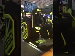 9Д кино виртуальной реальности имитатора движения полета вращения 360° video