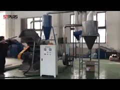 Машина дробилки высокоскоростной пластиковой трубы пластиковая для длинной трубы ПВК диаметра video