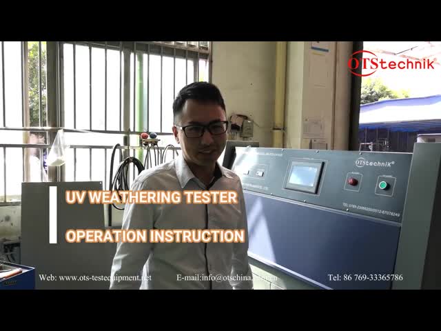 Камера теста вызревания камеры УВА-340 8 ПКС светлая Соурсе/ув теста выветривания экологической симуляции УЛЬТРАФИОЛЕТОВАЯ видео