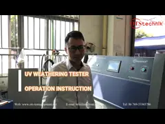 Камера теста вызревания камеры УВА-340 8 ПКС светлая Соурсе/ув теста выветривания экологической симуляции УЛЬТРАФИОЛЕТОВАЯ video