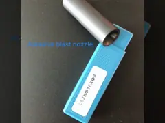 Сандбластер воздуходувного сопла карбида бора Вентури разделяет сопротивление высокой температуры сопла video