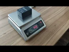 Double LED Display Waterproof Weighing Scale , Stainless Steel Portable Weighing Scale