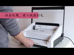 Настольная машина вязки V30 A4 Velo электрическая video