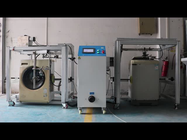 Тестер выносливости двери стиральной машины станций тестера 2 электроприбора IEC60335 видео