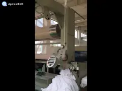 Простая жара деятельности устанавливая инвертор ПЛК Пин Стентер совмещенный зажимом проконтролированный video