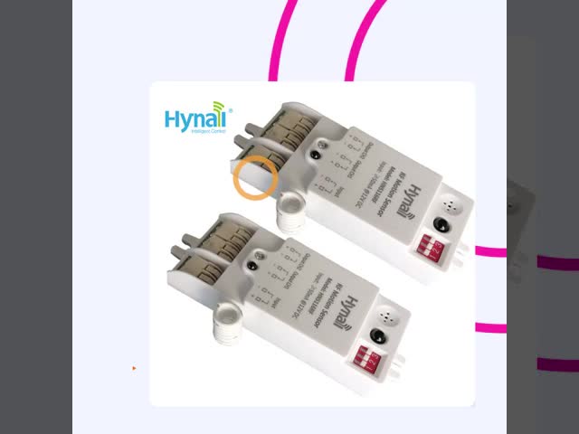 IP20 Микроволновой датчик движения переключатель дистанционное управление RF беспроводное управление кластером видео