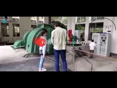 Турбина способная к возрождению воды генератора турбины электричества 1000КВ гидро для гидроэлектроэнергии video