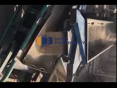 Экран резинового песка карьера 3t/H зерна прямоугольного вибрируя video