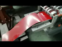 Крен трубы Даунспоут металла стальной формируя режим автоматического управления машины сточной канавы воды машины video