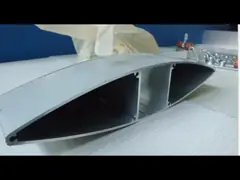 Вентиляция воздуха жалюзи стены жалюзи ненесущей стены заволакивания окна алюминиевая video