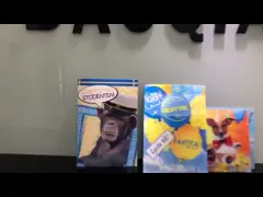 Square Wine Tea Cup Custom Printed Coasters 3D Lenticular Printing Service