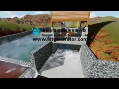 Генератор турбины 30КВ Каплан постоянного магнита низкоскоростной к 50КВ video