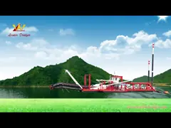 Гидравлический драгируйте с надежной системой обдува двигателя гидравлической системы и свежей воды video