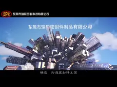 Уплотнения черного полиуретана колцеобразного уплотнения сопротивления ссадины PU резиновые для руля video