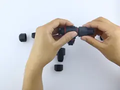 ИП68 сильный водоустойчивый СОВМЕСТНЫЙ солнечный тип разъем питания кабельного соединителя т СИД водоустойчивый video