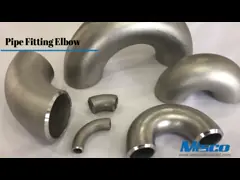 Штуцер трубы локтя нержавеющей стали SB поверхностный ASTM A403 316L video