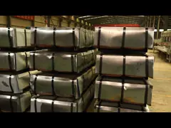 промышленный гальванизированный рифленый настилая крышу лист 60-275g/M2, утюжит листы Tole толя video