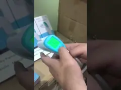 Термометр ЛКД электронный цифровой, не контактирует расстояние цифрового термометра 1-15км video