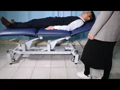 Кровать рассмотрения таблицы комнаты экзамена КЭ одобренная &ИСО электрическая используемая для пациента экзамена video