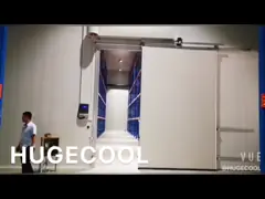 Прогулка в управлении холодной комнаты замораживателя полноавтоматическом с жизненным циклом длинной жизни video