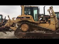 6 Cylinders 10.5L 189hp Rops Cabin Used CAT D6R Bulldozer video