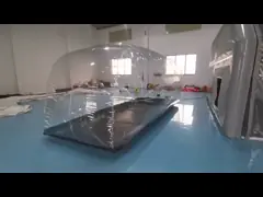 Durable Clear Advertising Inflatable Tent Bubble Blow Up Car Cover video