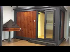 Легкие передвижные дома Префаб установки, передвижные дома современного стиля готовые video