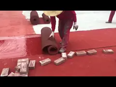 China Le cas de projet de construction d'école a préfabriqué la voie courante de petit pain pour le site de la norme 400m supplier