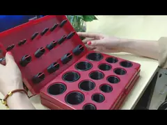 Набор 70 колцеобразных уплотнений дурометра резиновый для автомобильного гидравлического высокого давления video