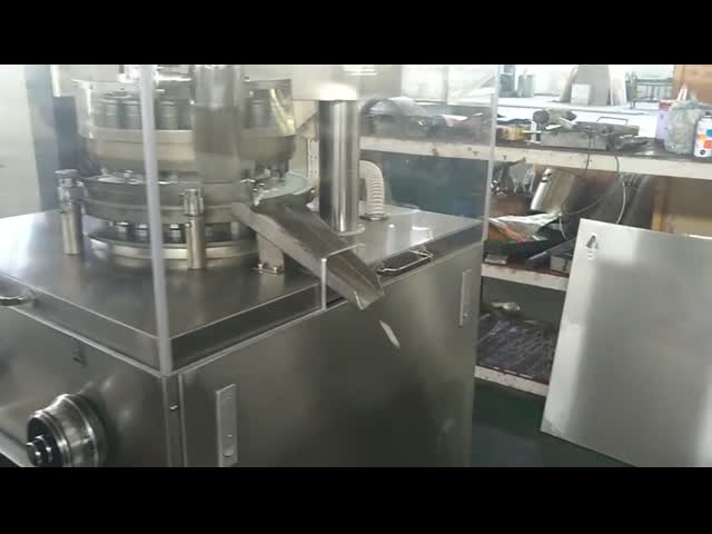Zp-17d с шестью портами всасывания высокоскоростная 30 R/Min роторная мини машина прессы для таблеток видео