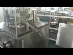 Zp-17d с шестью портами всасывания высокоскоростная 30 R/Min роторная мини машина прессы для таблеток video