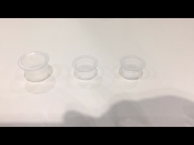 Чернила татуировки Лушколор оптовые стерильные устранимые придают форму чашки постоянная чашка пигмента макияжа видео