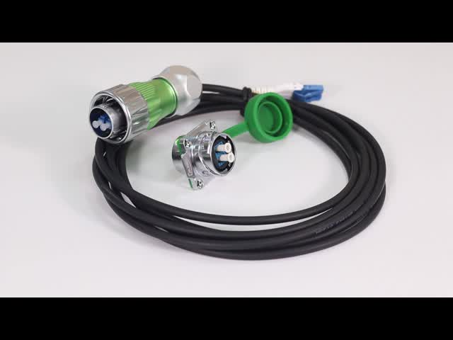 ДХ24 ОДЛК делают соединители водостойким оптического волокна, водоустойчивый кабельный соединитель для кабеля гибкого провода/заплаты видео