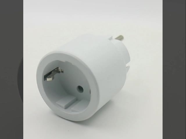 White Color EU Smart Plug WiFi Mini Socket 16A Work With Alexa Google Home