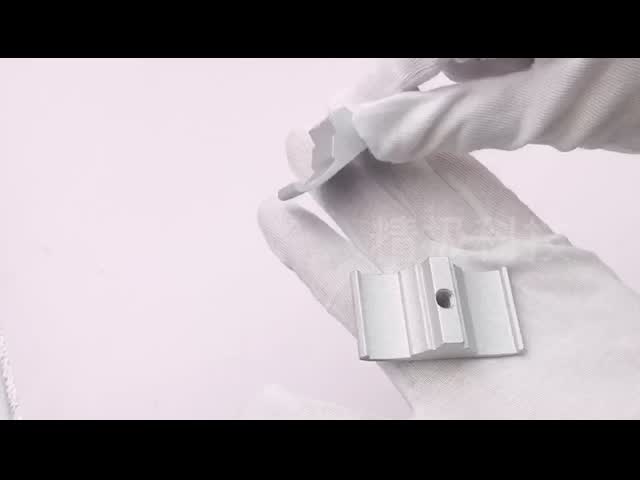 Соединитель соединений трубы белого сплава Al11 мычки алюминиевый параллельный видео