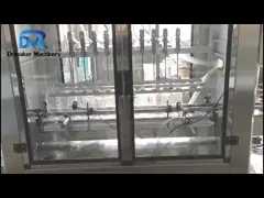 Alcohol Liquid Bottling Machine / Stainless Steel  Liquid Filling System
