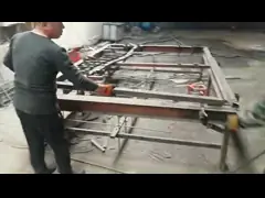 Swing Courtyard Iron Gates Hot-Dipped Galvanized Surface Beautiful Elegance